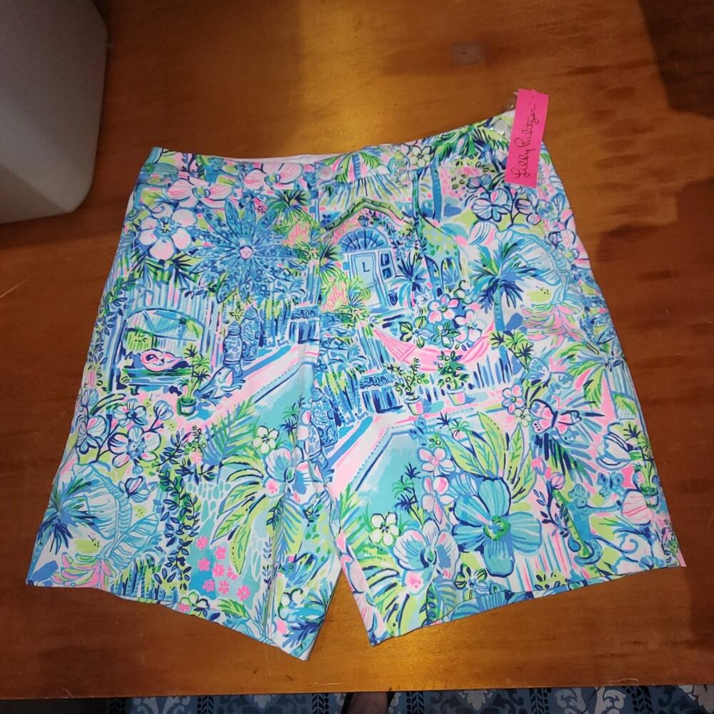 Lilly Pulitzer Mens Beaumont Shorts Size 36 NEW Lillys House